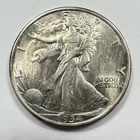 1934-P Walking Liberty Half Dollar 90% Silver 50c Philadelphia US Coin - LUSTER!