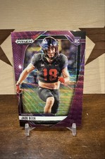 🔥🔥2025 Panini Prizm Draft Picks - Jack Bech #118 Purple Wave Prizm (RC)🔥🔥