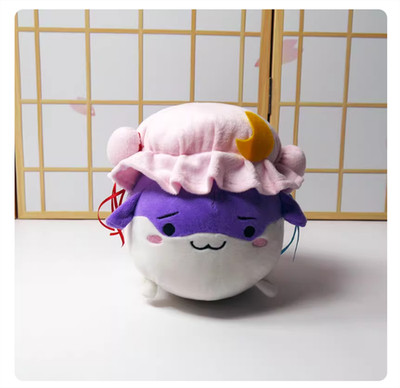 Touhou Project Anime Patchouli Knowledge Stuffed Doll Cute Soft Plushie Toy Gift