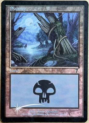Swamp 349/350 Foil GD - MTG Magic the Gathering Karte