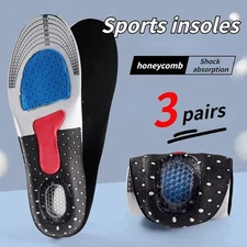 Powerstep Protech Control Full Length Arch Support Orthotic Insoles Ships-free