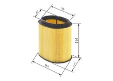 Luftfilter BOSCH F 026 400 213 Filtereinsatz für PORSCHE 970 PANAMERA 911 997