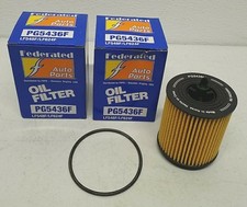 Filtro de aceite de motor para piezas de automóviles federados PG5436F cantidad 2 de repuesto
