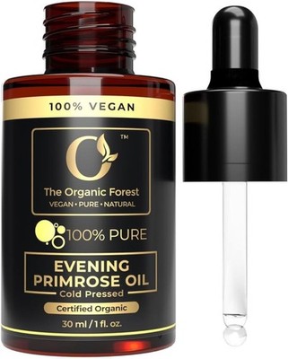 organic forest USDA Evening Primrose Oil - 100% Pure & Natural Primrose Oil 