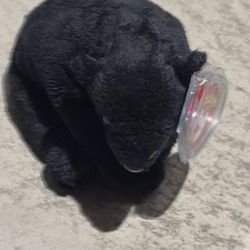 TY Beanie Baby - CINDERS the Bear (5 inch) - MWMTs Stuffed Animal Toy