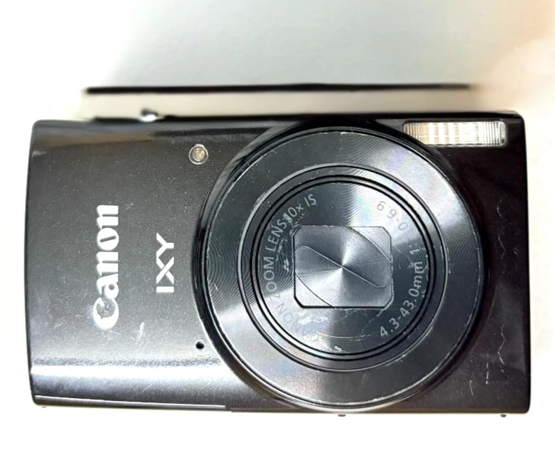 Canon IXY 190 Black PowerShot ELPH 190 20.0MP 10x Zoom Digital Camera from Japan - Image 2 of 3