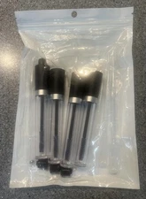 Empty Mascara 8 Ml Refillable Tubes W/Funnels, Droppers & Stoppers Set Of 4 New