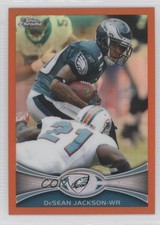 2012 Topps Chrome Retail Orange Refractor DeSean Jackson #92 4k8