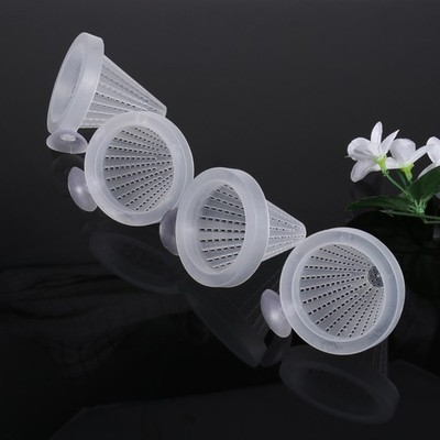 20pcs Worm Feeder Red Worm Cone Feeder Tank Cone Feeder Worm Feeding Cone