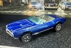 Hot Wheels Redline 1968 Original 16 Custom Firebird Blue, HK Version
