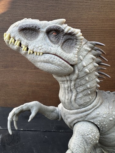 Jurassic World Destroy 'N Devour Indominus Rex Dinosaurio Luces Sonido 24" - Imagen 4 de 10