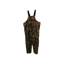 Lacrosse Real Tree Hunting Water Resistant Overalls  Men's Med. Green Brown  2XL
