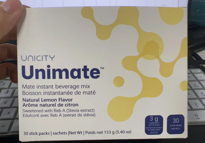 Unicity Unimate/Unicity Balance Dietary Supplement Natural Zitrone/Orange 30 Pac