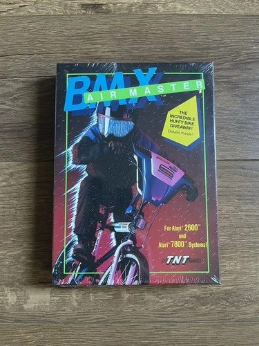 Atari 2600 & 7800 BMX Air Master Vintage Video Game Factory Sealed Fast Ship!
