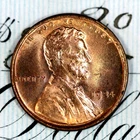 * 1924-P * SUPERB+ BLAZING RED GEM BU MS LINCOLN WHEAT PENNY * FROM COLLECTION