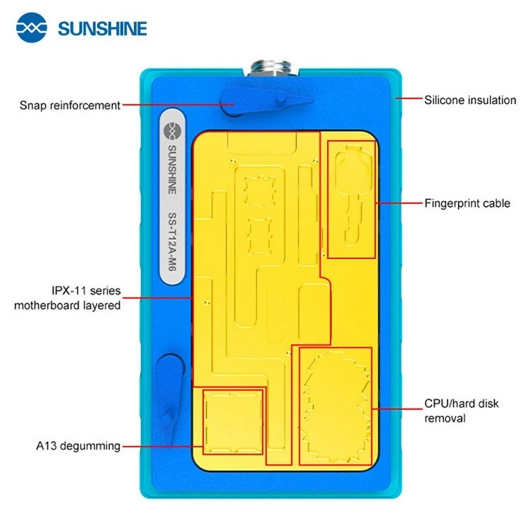 iPhone 6in1 Motherboard PreHeater Platform A13 iP X-11 Sunshine SS-T12A M6 UK - Image 3 of 4