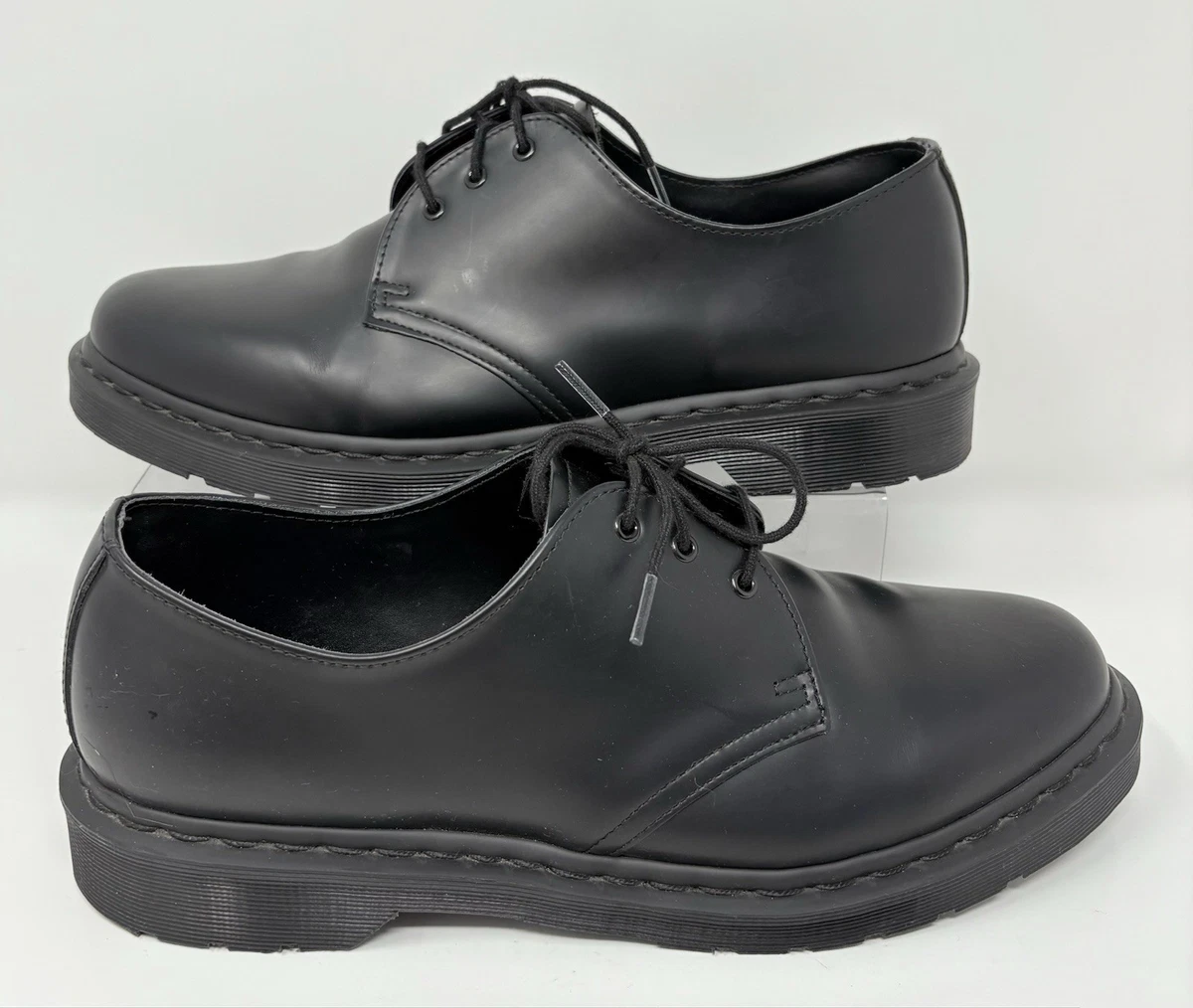 Doc Martens 1461 Mono Classic Original Black Leather Oxford Shoes