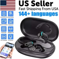 Translator Earbuds 144 Languages Real Time Online OffLine Translation Earphones