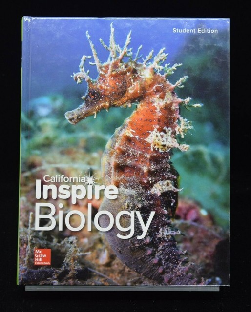 California Inspire Biology Text Book 2020 Student Edition McGraw Hill