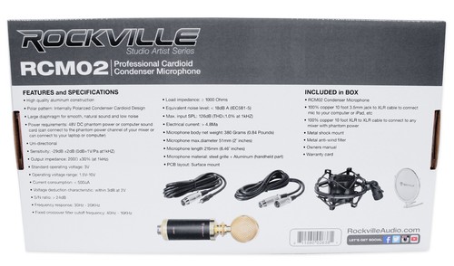 Rockville PC Gaming Streaming Twitch Bundle w/RCM02 Microphone+Headphones+Tripod - Picture 8 of 10