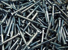  185 Hex Head 1/4-20 x 2-1/2" Grade 5 Bolts Cap Screws Zinc
