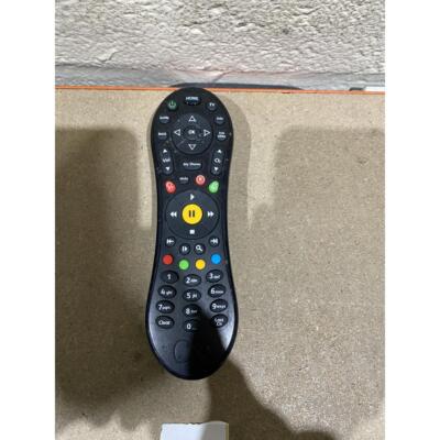 Virgin Media Fernbedienung schwarz kabellos kompakt ergonomisch für V6 4K TV Box