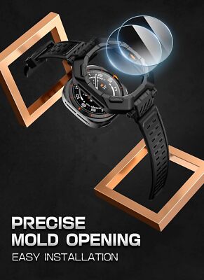 SUPCASE Adjustable Strap Band SamsungGalaxy Watch 7Ultra 47mm w/ ScreenProtector