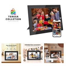 10.1 Inch WiFi Digital Picture Frame, Smart Electronic Clound Digital Photo F...