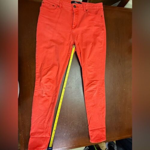 Boden career quality 8R light red pants Preppy Costal Cowgirl Quiet Luxury - Picture 2 of 4