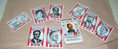 Elezioni 92 Il voto completo candidati presidenziali completo 18 carte politica - Foto 4 di 5