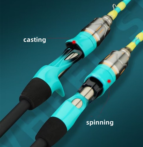 1.68M Trout Fishing Rods Carbon Fiber Spinning/casting Rod Fishing Pole Fast - Picture 11 of 38