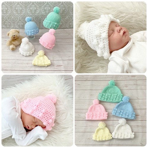 Patrón de ganchillo para sombrero de bebé - Gorro para bebés - CP501 - Imagen 3 de 10