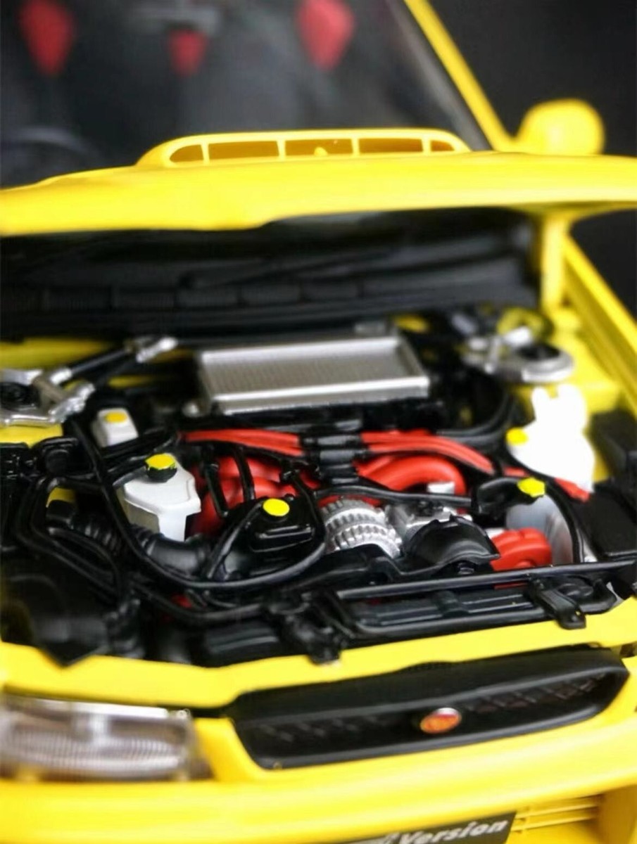 RARE* 1/18 Autoart Subaru Impreza WRX STI Type R Yellow GC8 RARE* 1/18 Autoart Subaru Impreza WRX STI Type R Yellow GC8
