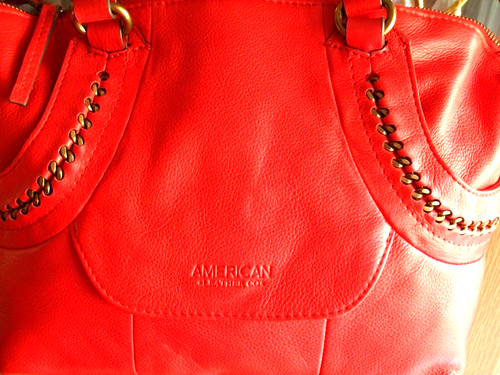 American Leather Co. Janssen Glove Satchel, RED, NEW FROM QVC, A640395,MSRP $195 - Bild 8 von 24