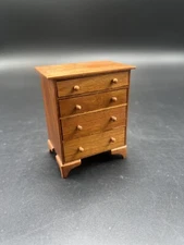 Artisan Dollhouse Miniature Dresser Chest Gary Larsen Shaker Style Chest