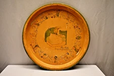 Vintage Beatrix Potter Peter Rabbit Metal Tray Nursery Decor Made in England