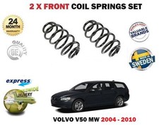 FOR VOLVO V50 T5 AWD R DESIGN 1.6D 2.0D CDI 2004-> 2X FRONT AXLE COIL SPRING SET