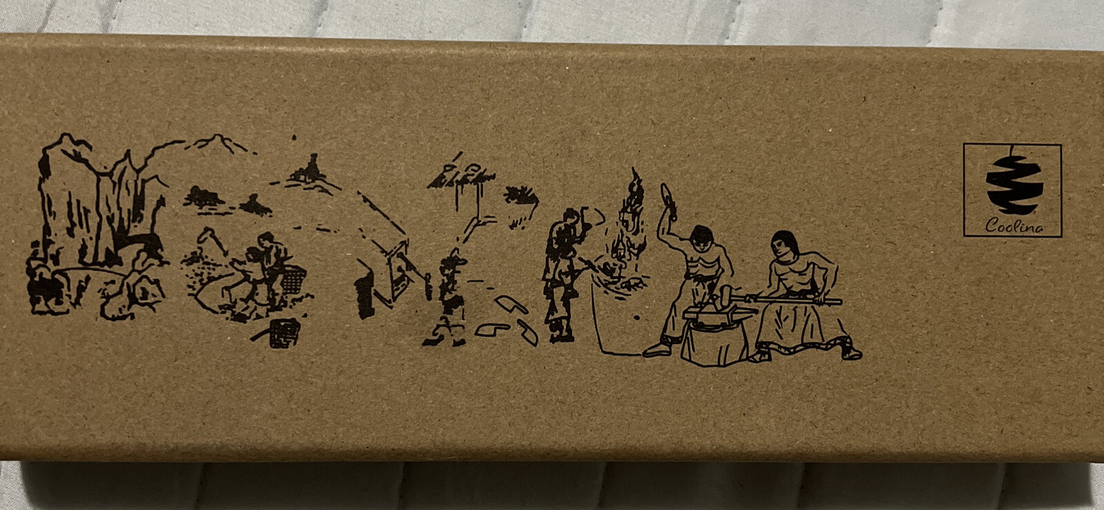 Coolina SURATU Chopping Cleaver Chef's Knife New In Box eBay