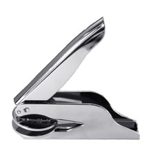 Steel Embosser Embossing Stamp Stainless Steel for Students Lover