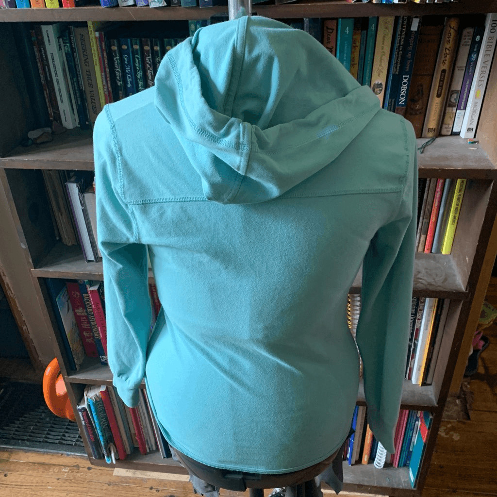 The North Face blue fitted gorpcore split neck ho… - image 2