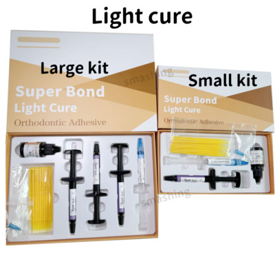 Dental Orthodontic Composite Resin Direct Paste Adhesive Bond  Light Curing L/S
