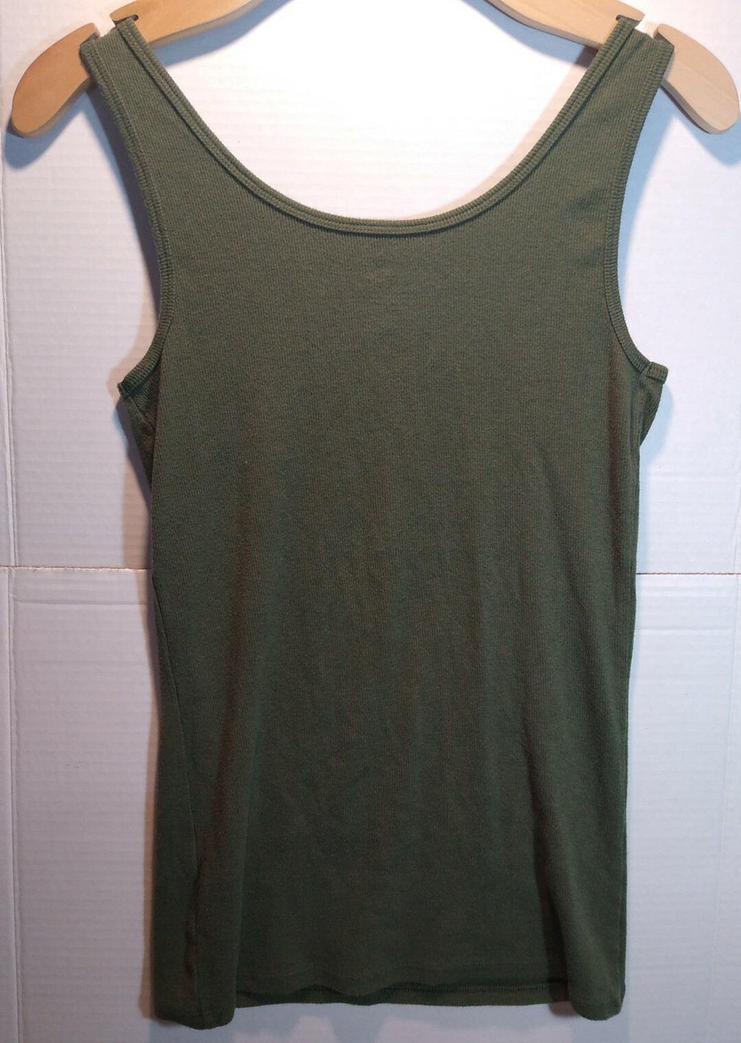 Tank tops Time and Tru Women's used Dark Green Tank top Sz M 8-10 good  condition | eBay