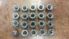 20 Pieces 1/2"-20 Open End Lug Nuts Wheel Nuts | 13/16" Head 