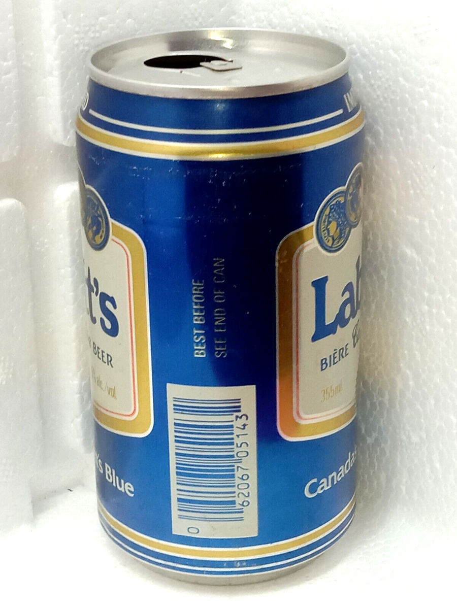 LABATT'S Empty Beer Can 355ml Canada 1990s Vintage Top Open | eBay