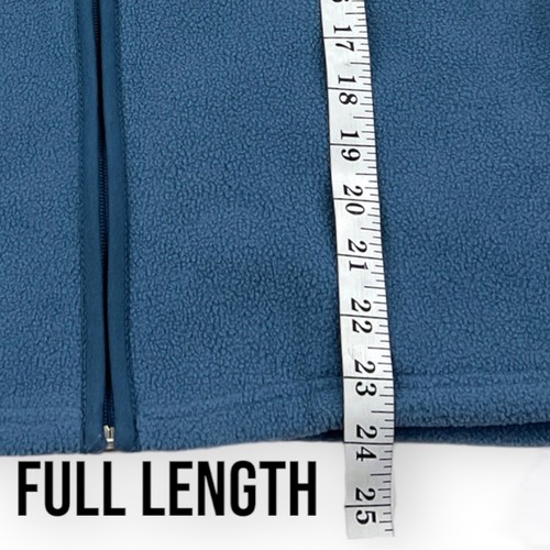 Pine Trails WOMENS SIZE SMALL Ladies Blue Fleece Full Zip Vest with POCKETS! NWT - Picture 10 of 12