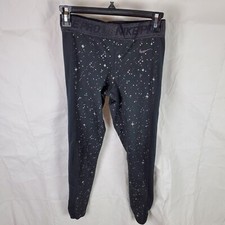 Nike Pro Leggings Womens S Black Starry Night Tight Active Dri Fit BV5596-010