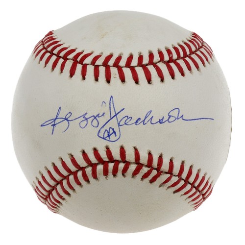 Billy Martin & Reggie Jackson dual signed OAL Baseball JSA LOA NY Yankees - Picture 2 of 8