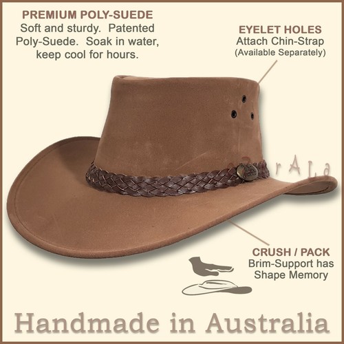 【oZtrALa】Jacaru HAT P-Leather Mens 