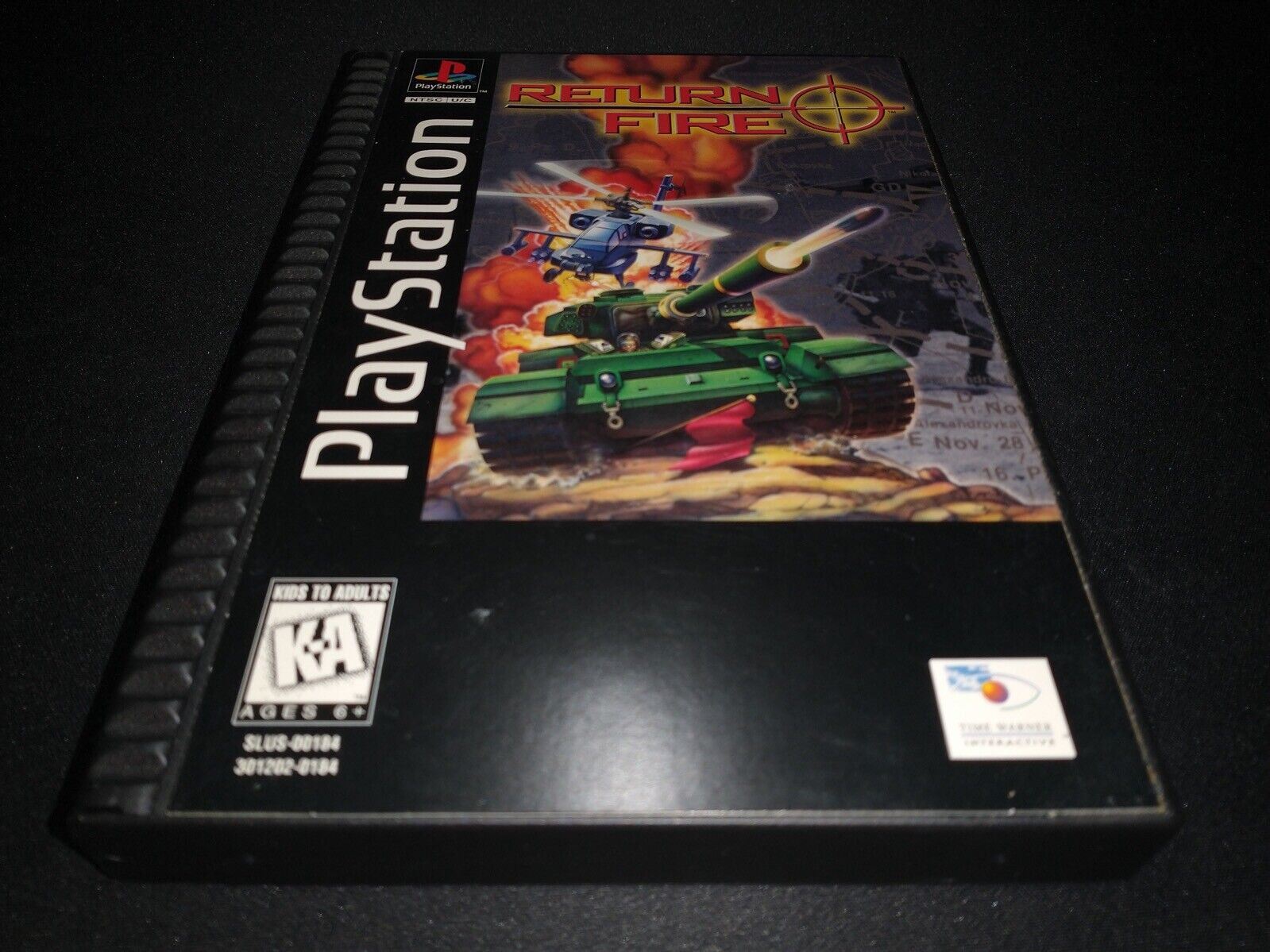 Return Fire sony PLAYSTATION 1 PS1 LN 100% Parfait Long Boîte Complet