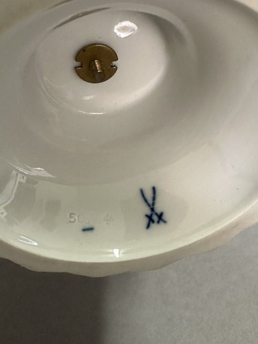 Meissen Wunderschöne Amphorenvase Henkelvase 1.Wahl - Bild 6 von 6